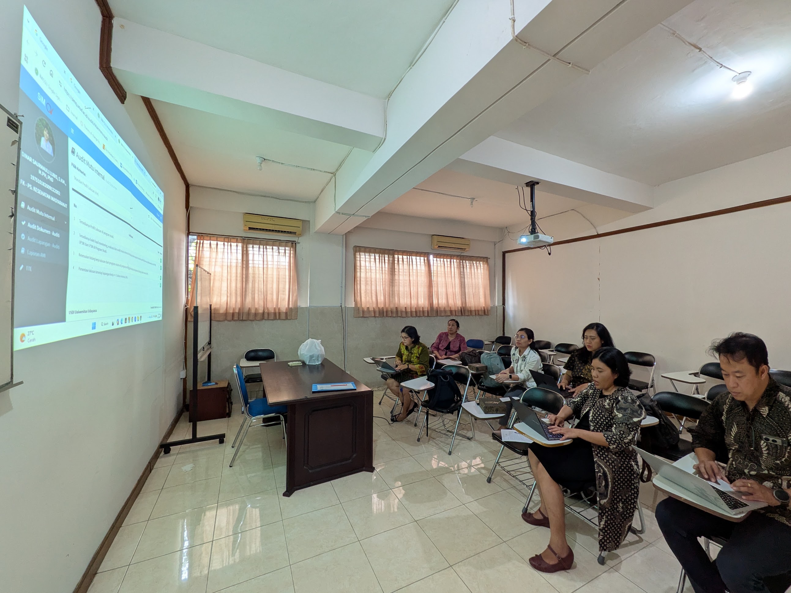 Presentation of Audit Findings
