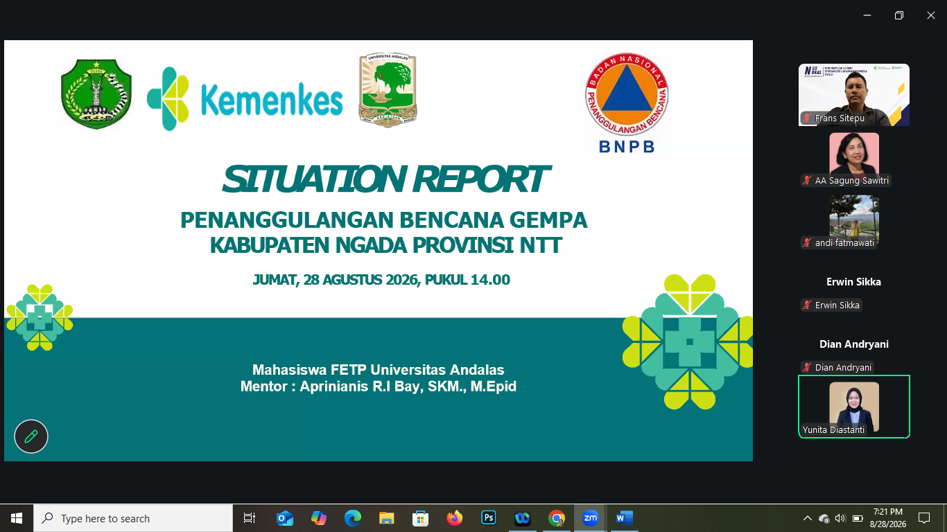 Situation Report Kabupaten Ngada