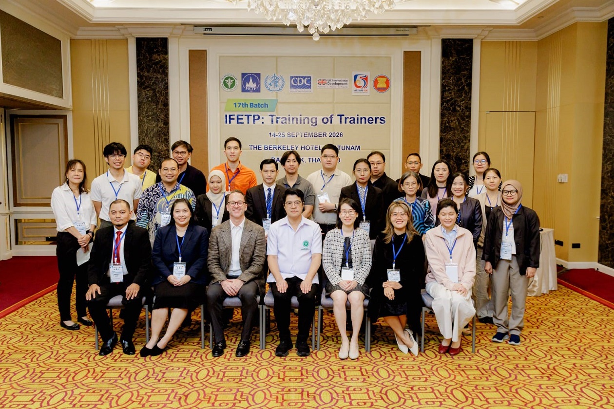 Participants of the International FETP Training of Trainers in Bangkok, Thailand